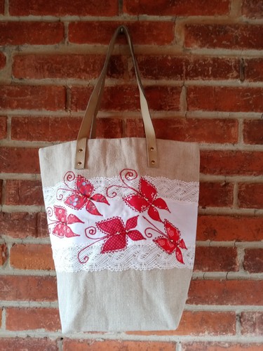 Ľanová kabelka ANDREA 40